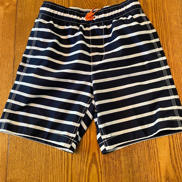 GAP Blue and White Board Shorts Quick-Dry Swimwear Boys XL/12 - Picture 1 of 5